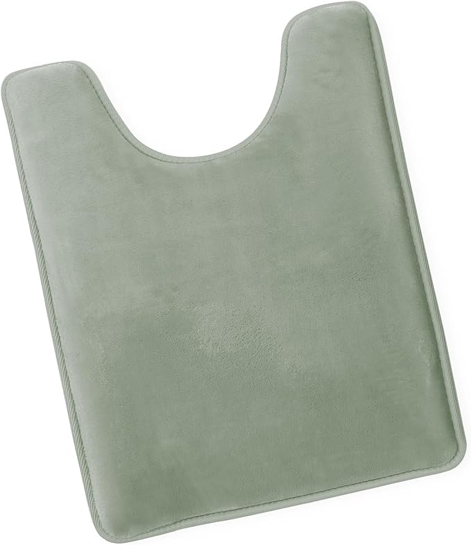 Clara Clark Bathroom Rugs, Velvet Memory Foam Bath Mat, Non-Slip Bath Rugs, Machine Wash, Dries Quickly, Ultra Soft Plush Bath Mats for Bathroom,