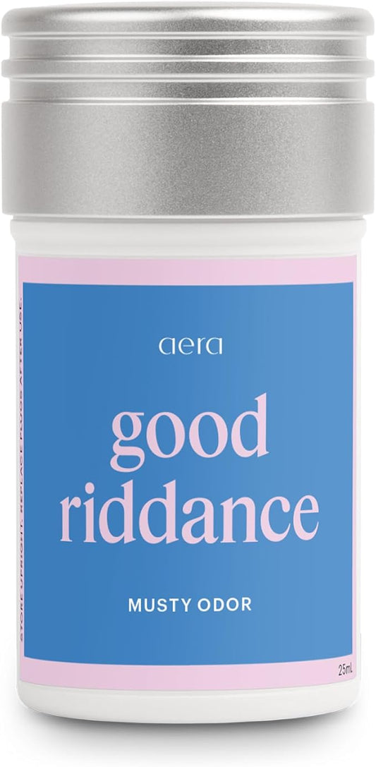 Aera Good Riddance Musty Odor - Essential Oil for Home - Deodorizing Fresh Fragrance - Notes of Water, Fresh Mint and Citrus - Scent Refill - Works with the Aera Diffuser