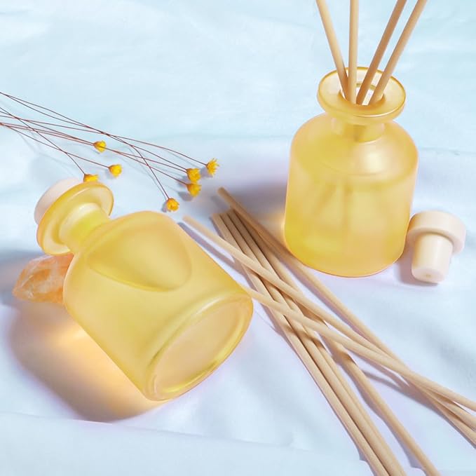 Reed Diffuser - BlackBerry Pineapple 3.38oz (100ml) 2 Packs Essential Oil Reed Diffuser Set with 16 Sticks, Long Lasting Fragrance for Home, Bathroom, Bedroom, Room, Decor