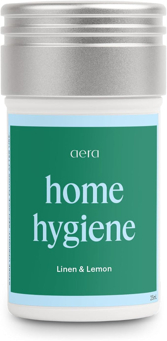 Aera Home Hygiene Linen and Lemon - Essential Oil for Home – Citrus and Clean Laundry Fragrance - Notes of Lemon Peel, Copaiba and Pine - Scent Refill - Works with The Aera Diffuser
