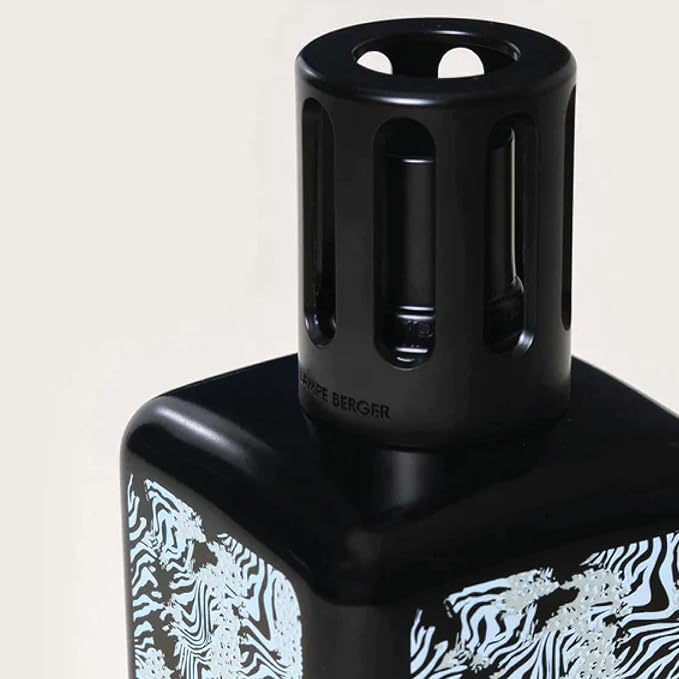 MAISON BERGER Lampe Berger Giftset Ice Cube - Home Fragrance Diffuser - Perfuming - 5.5 x 3 x 3 inches - Made in France - Includes Fragrance Ocean Breeze 8.45 Fluid Onces - 250 milliliters (Animal)