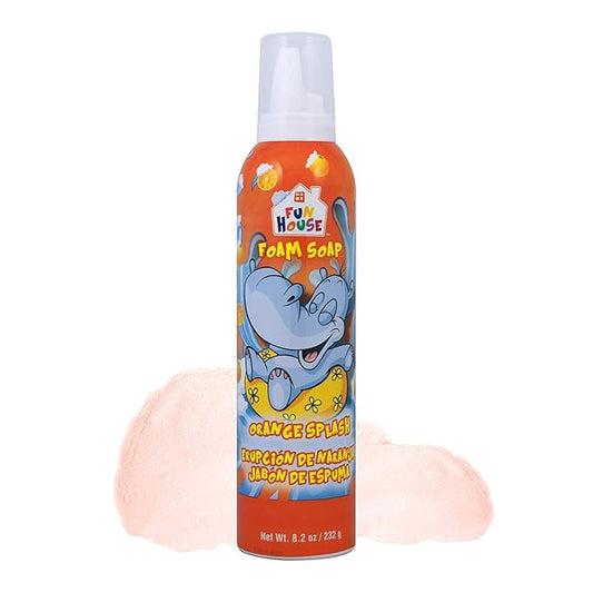 Moneysworth & Best Fun House Kids Foam Soap Orange Splash Foam Soap, 8.2 fl. oz, 1 Pack