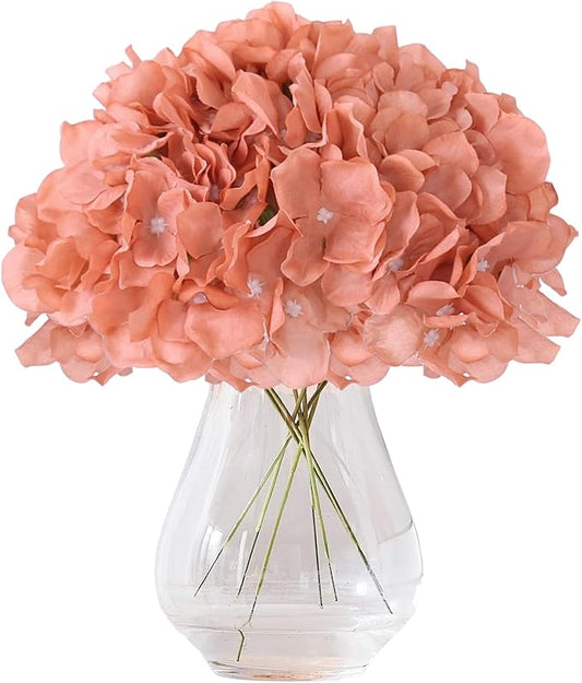 10pcs Hydrangea Artificial Flowers Fake Flowers