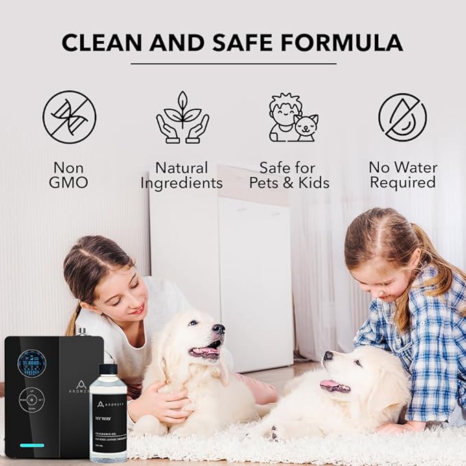 My Way Fragrance Oil 16.9 FL Oz (500 mL), Inspired by 1 Hotel Miami Beach, Scent Diffuser Oil with Leather, Sandalwood & Iris, Diffuser Oil for Home, Spa & Office, Pure Aroma Ingredients