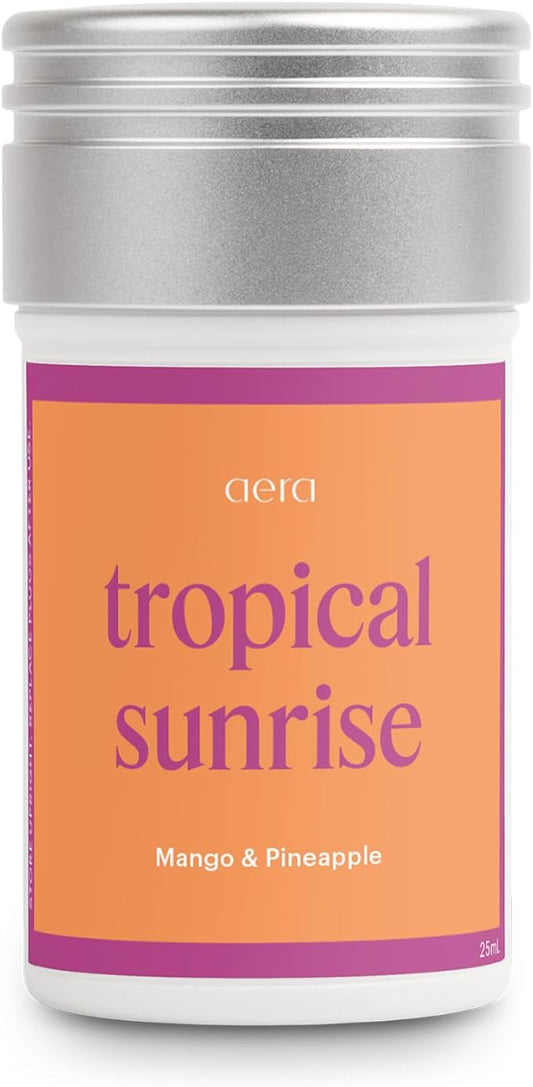 Aera Tropical Sunrise - Essential Oil for Home - Peaceful Fragrance - Notes of Mango and Pineapple - Scent Refill - Works with The Aera Diffuser