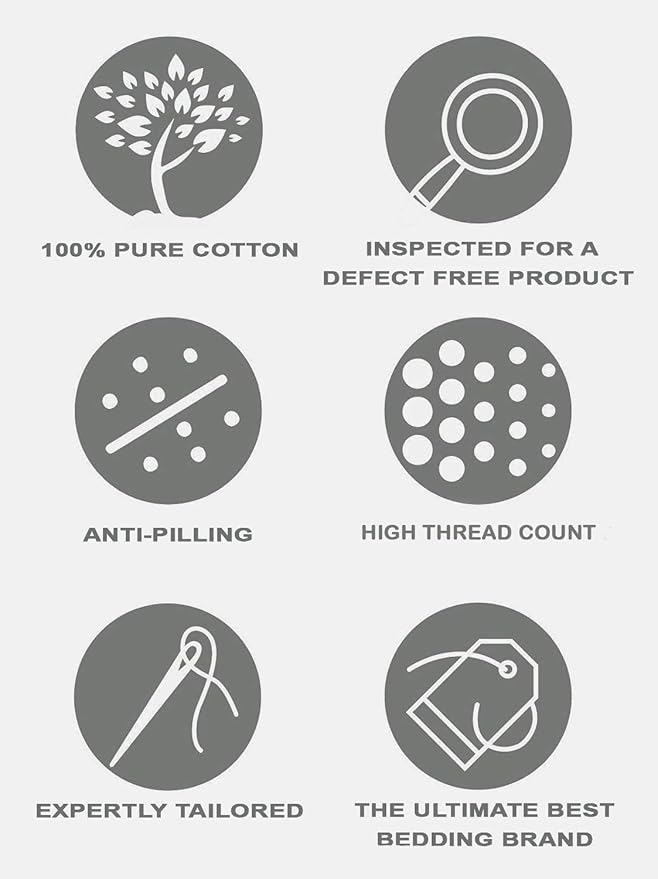 Travel Pillowcase 13 x 18 Inch, 100% Egyptian Cotton Set of 2 Toddler Pillowcase Zipper Closer 600 Thraed Count - Toddler Travel 13x18 Zipper, White Stripe