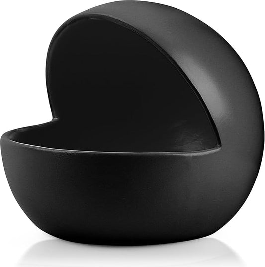 Decorative Black Candy Bowl For Kitchen Counter Key Bowl For Entryway Table Resin Multifunctional Modern Dish Halloween Decorations Indoor