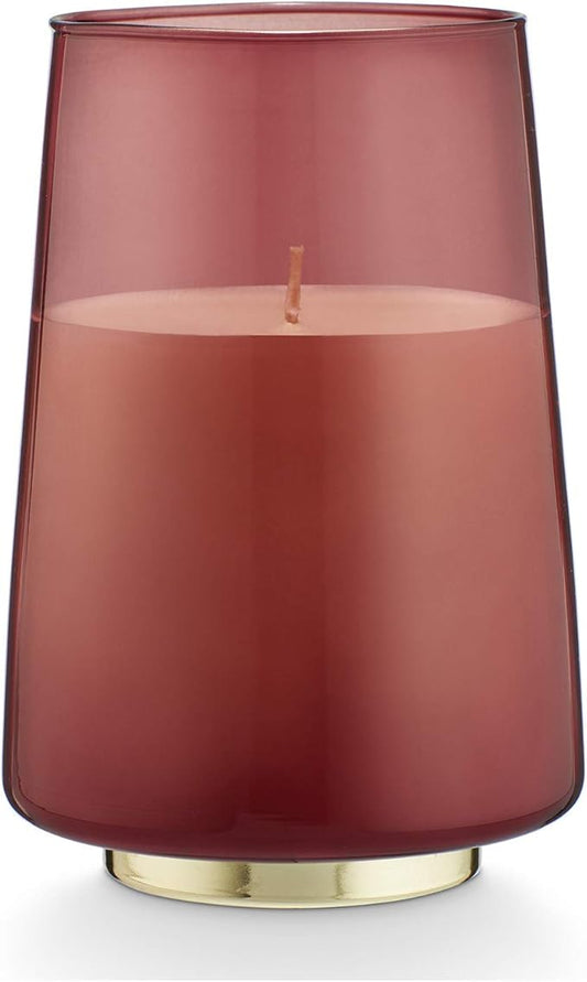 Illume FA La Lovely Bon Winsome Glass, 24 oz. Candle, 1 EA, Red