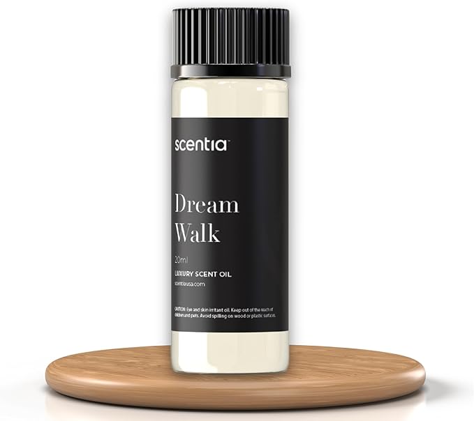 Hotel Diffuser Oil Inspired by The Westin Hotel Scent - 20 ml 0.67 fl oz - Essential Oil Blend White Tea, Cedarwood & Amber Notes for Aromatherapy Diffusers and Humidifiers - Dream Walk