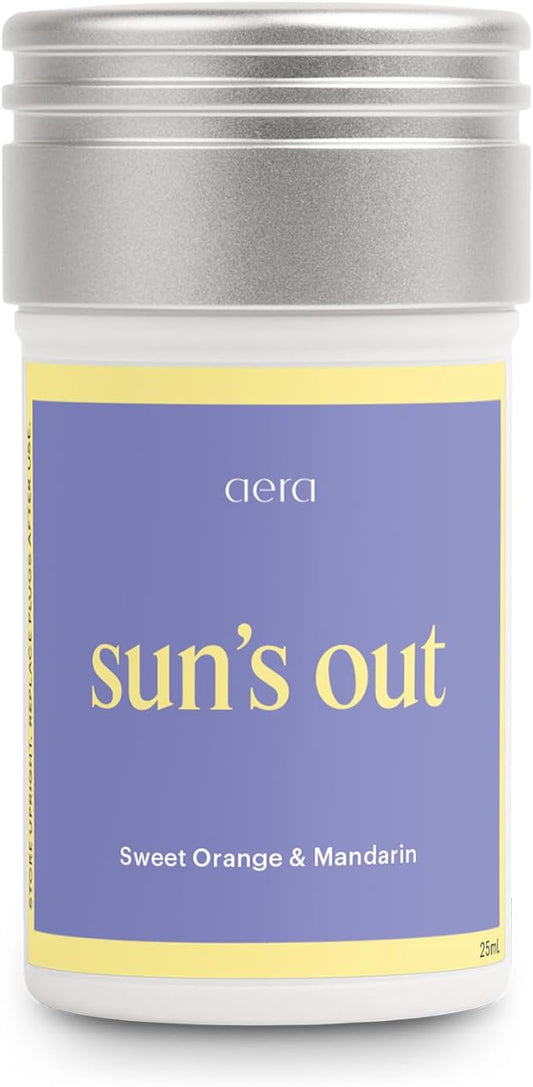 Aera Sun's Out Home Fragrance Scent Refill - Notes of Sweet Orange and Mandarin - Works with The Aera Diffuser
