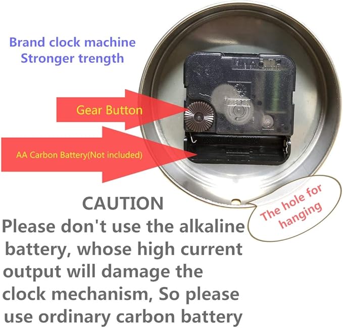 FASHION in THE CITY New 3D DIY Mirror Surface Wall Clocks Modern Design Living Room Decorative Wall Watches … (Red)