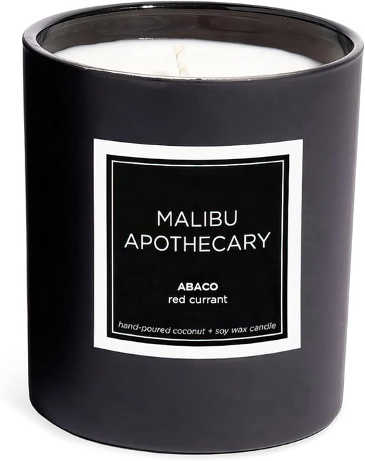 Matte Black Candle - Abaco Scent