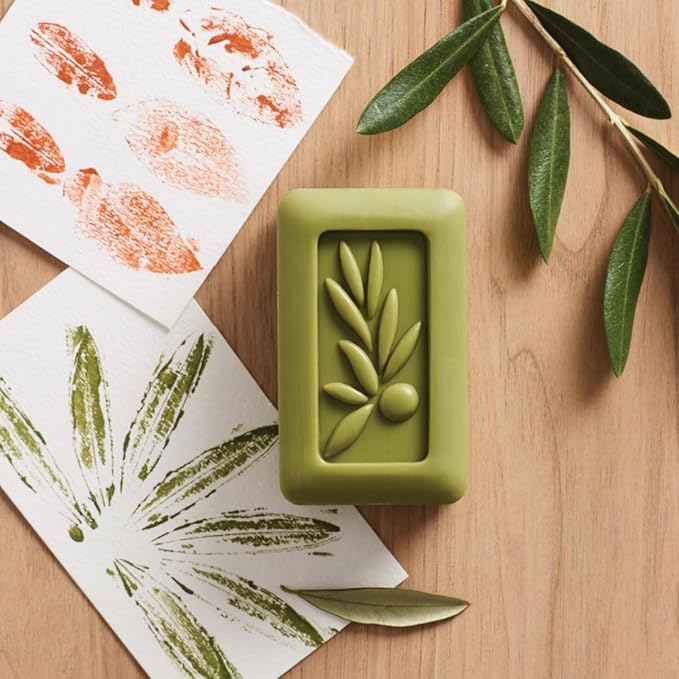 Thymes Bath Soap - 6 Oz - Olive Leaf