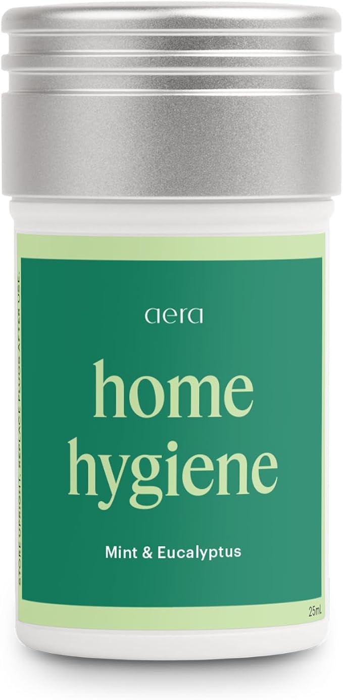 AERA Home Hygiene Mint and Eucalyptus - Essential Oil for Home - Relaxing Fragrance - Notes of Spearmint, Eucalyptus and Orange Peel Essential Oils - Scent Refill - Works with The Diffuser