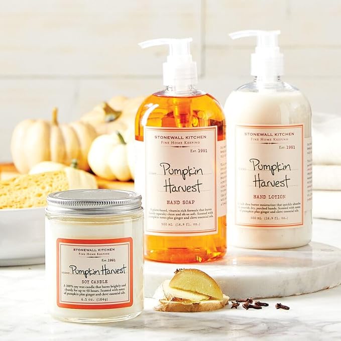 Stonewall Kitchen Pumpkin Harvest Soy Candle, 6.5 Ounces