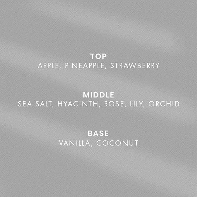 Sea Salt Orchid Reed Diffuser Set - Luxury Fragrance Reed Diffusers for Home, Office & Bathroom Décor - Long-Lasting Scent with Non-Toxic Oils (5.63 oz)