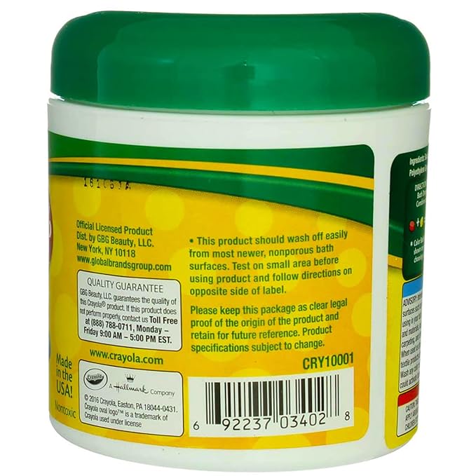 Crayola Color Bath Dropz 3.59 Ounce - 60 Tablets (Pack of 4)