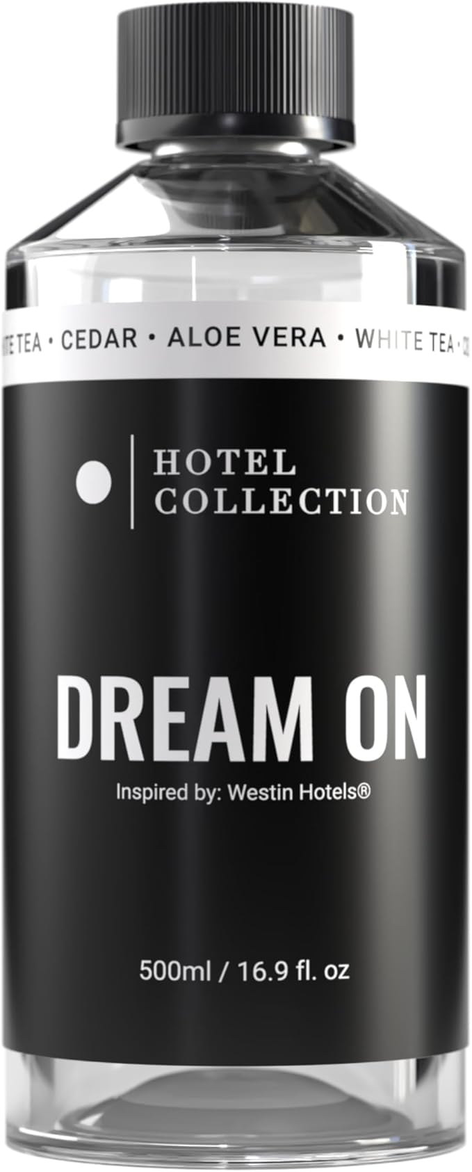 Hotel Collection Essential Scent Oil - Scent Includes White Tea, Cedarwood & Amber - Aromatic Oils for a Room Diffuser & Air Freshener - Aromatherapy Fragrance for Home - Dream On, 16.9 fl oz