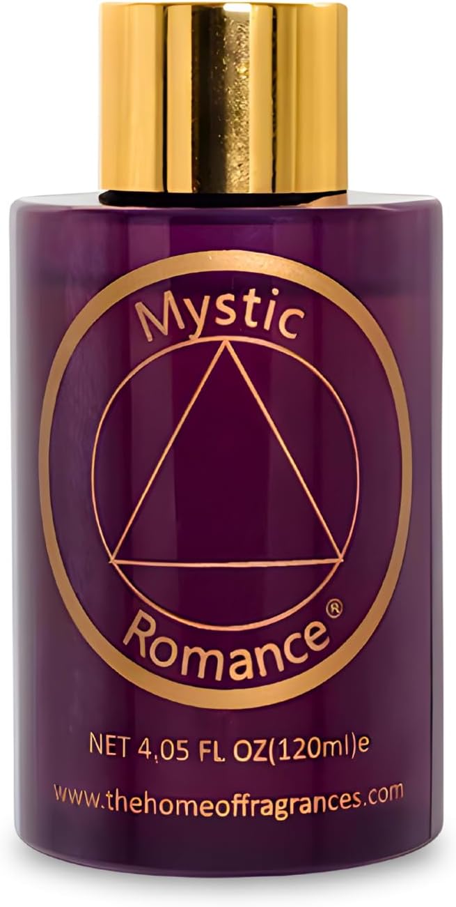 Mystic Romance My Way Zen Premium Home Fragrance Oil - for Aroma Oil Diffusers and Burner Oil Lamps (4oz, Purple Bottle)