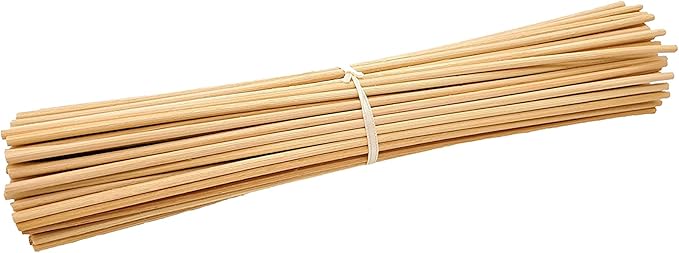 Reed Diffuser Replacement Bamboo Sticks 100 pcs - 9.8in Long (23cm) - for Room Fragrance Oil Diffuser - Room Aromas - Diffuser Kit - Reeds for Aromatization - Aromatherapy Bamboo Sticks - Scentless