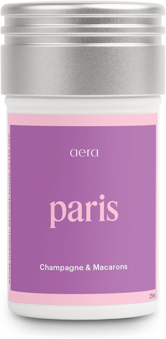 Aera Destinations Paris - Essential Oil for Home - Sweetness Floral Fragrance - Notes of Champagne and Macarons - Scent Refill - Works with The Aera Diffuser