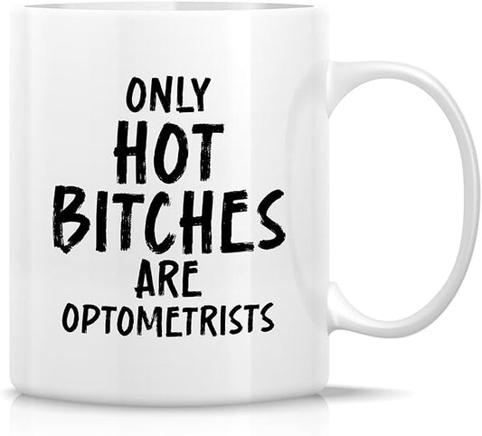 Retreez Funny Optometrist Mug - 11 Oz Ceramic Coffee or Tea Cup - Humorous Optometry Gift for Women Optometrists And Eye Doctors - Appreciation, Graduation, Birthday Gift for Her