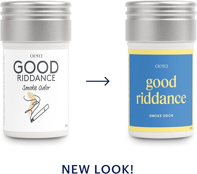 Aera Good Riddance Smoke Odor - Essential Oil for Home - Fresh Fragrance - Notes of Fresh Air, Sweet Orange and Honeysuckle - Scent Refill - Works with The Aera Diffuser
