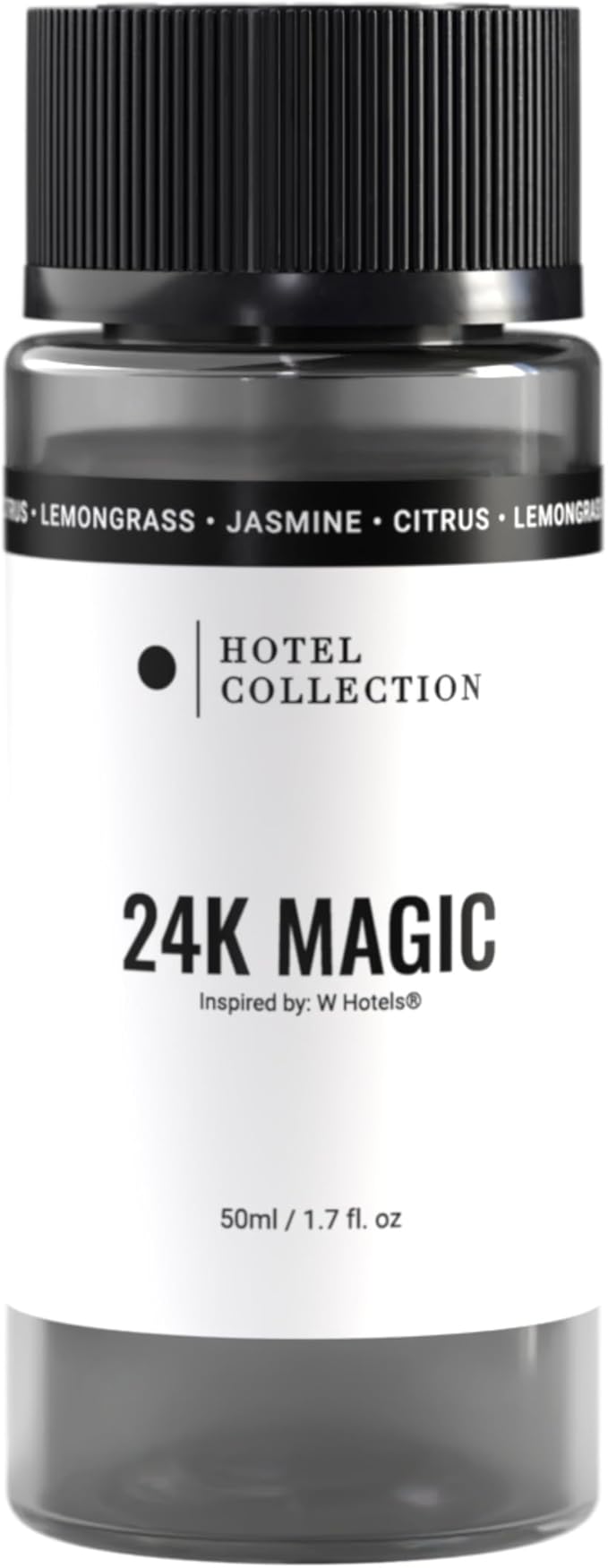 Hotel Collection - 24K Magic Oil Blend - Luxury Hotel Inspired Aromatherapy Scent Diffuser Oil - Citrus, Lemongrass and Jasmine 1.7 fl oz 50 mL