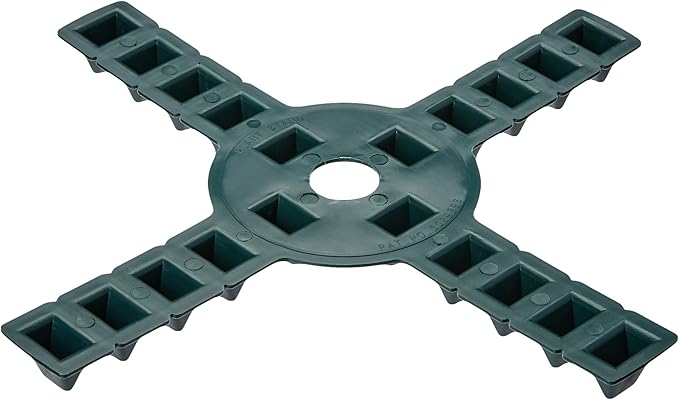 Bosmere Down Under Plant Stand,12",Forest Green