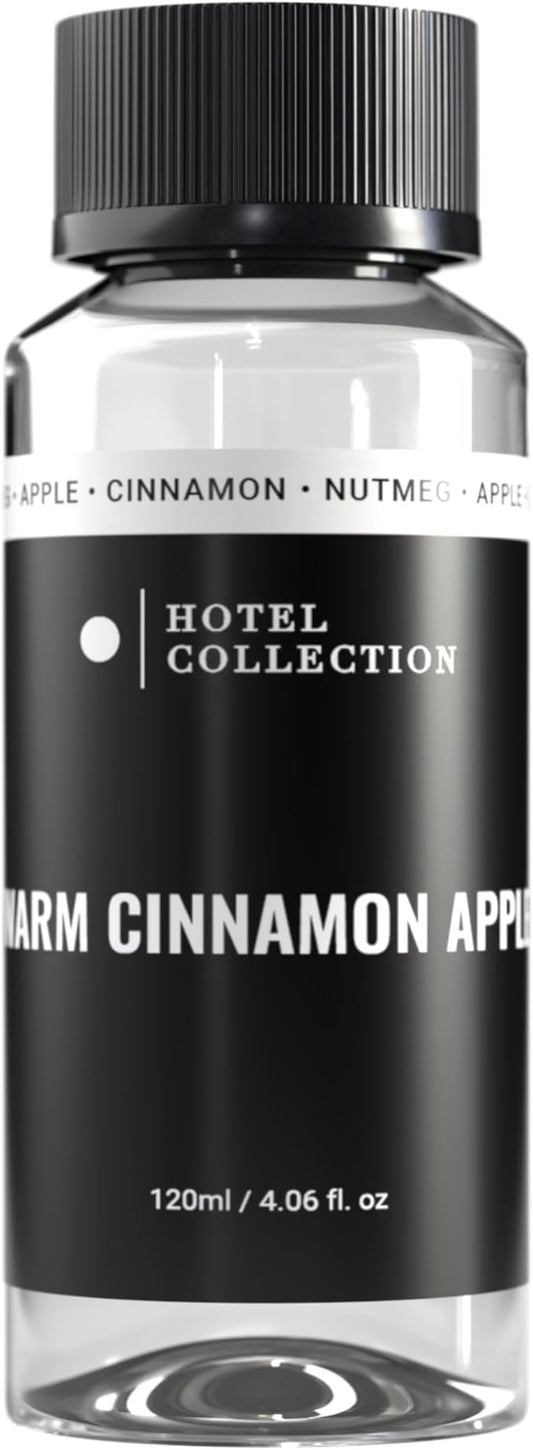 Hotel Collection | Warm Cinnamon Apple Oil Blend | Luxury Hotel Inspired Aromatherapy Scent Diffuser Oil | Apple, Cinnamon and Nutmeg 4.1 fl oz 120 mL
