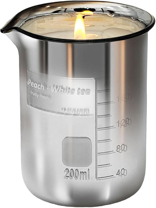 Peach Scented Candles for Home - Best Candles for Women | Natural Soy Candles | Christmas Gifts for Women Men | 40 Hours Long Burning 7oz