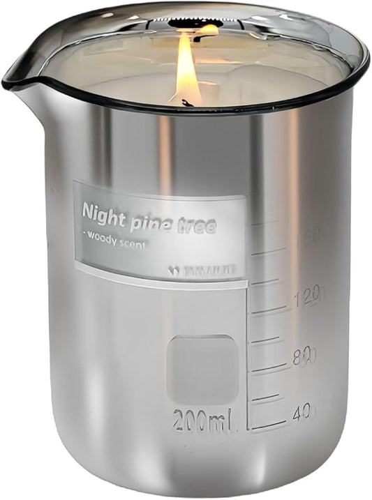 Pine Scented Candles for Men - Natural Soy Candles | Candles for Home Scented | Gifts Under 20 Dollars | 40 Hours Long Burning 7oz