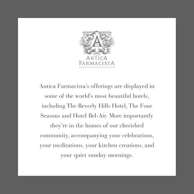 Antica Farmacista Home Ambiance Diffuser,White Spruce,10.8 Fl Oz