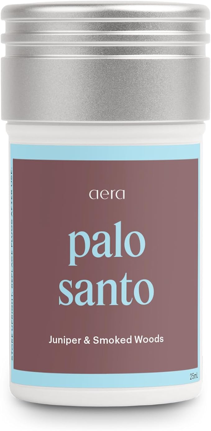 AERA Palo Santo - Essential Oil for Home - Purifying and Cleansing Fragrance - Notes of Palo Santo, Juniper and Peru Balsam - Scent Refill - Works with The Diffuser