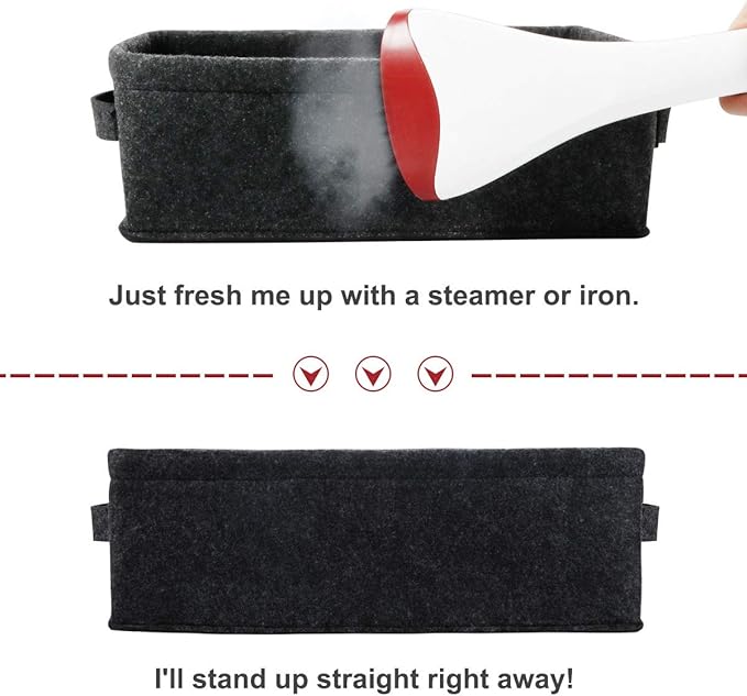 Shallow Storage Baskets Bins Medium Fabric Storage Basket Cube Organizer for Shelves Closet Bedroom Living Room Laundry Room Nursery Storage Basket