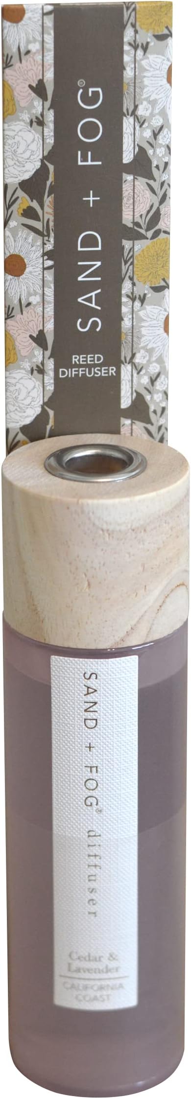 Sand + Fog Cedar Lavendar Reed Diffuser | Made with Essential Oils | Fill Your Home with The Your Favorite Luxurious Fragrance