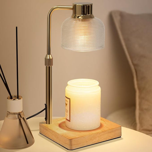KLL Candle Warmer Lamp for Home: Birthday Gifts for Mom Women Friend Sister Home Decor - House Warming Gifts New Home - Wax Warmer for Jar Candles with 2 Bulbs