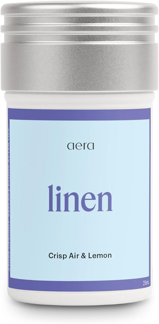 Aera Linen - Essential Oil for Home - Lively and Refreshing Fragrance - Notes of Bright Citrus and Juniper Berries - Scent Refill - Works with The Aera Diffuser