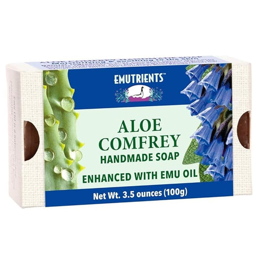 Aloe Comfrey Soap Montana Emu Ranch Co. 3.5 oz Bar