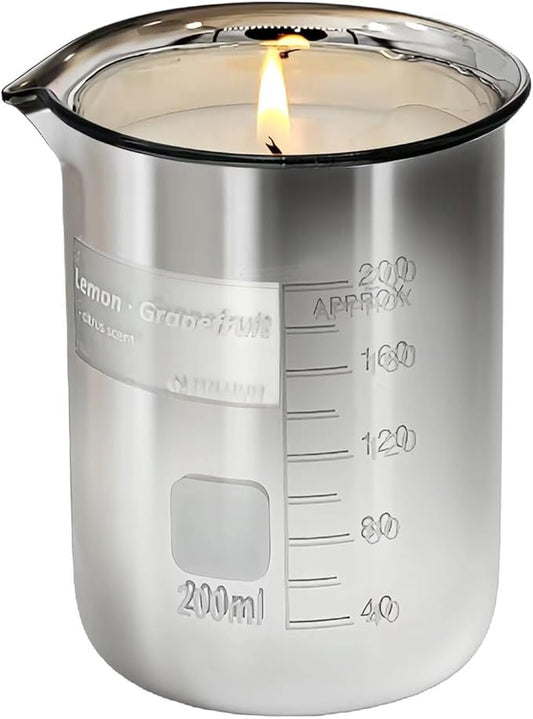 Grapefruit Scented Candles for Home - Natural Soy Candles | Christmas Gifts for Women Men | 40 Hours Long Burning 7oz
