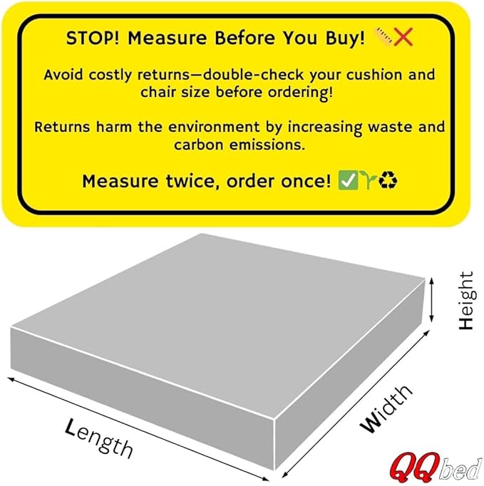 2 Pack 20X18X4 Inch Outdoor Water-Resistant Cushion Pillow Replacement Covers Only with Zipper for Patio Furniture, Sofa, Loveseat, Deep Seat Chair in Light Gray Color