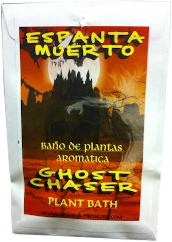 Original Botanica Ghost Chaser Espanta Muerto Herb Bath Spiritual Cleansing Body Wash Ritual Negative Energy Protection Herb Purification Evil Spirit Bad Energy Protection