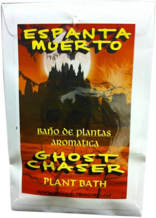Original Botanica Ghost Chaser Espanta Muerto Herb Bath Spiritual Cleansing Body Wash Ritual Negative Energy Protection Herb Purification Evil Spirit Bad Energy Protection
