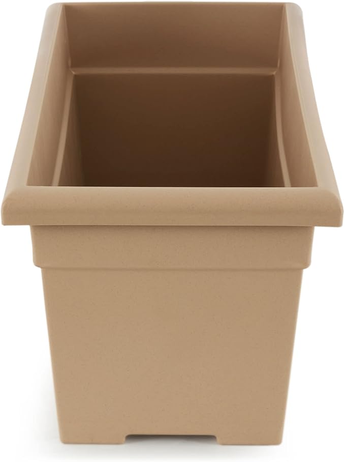 The HC Companies 28" Romana Planter in Sandstone