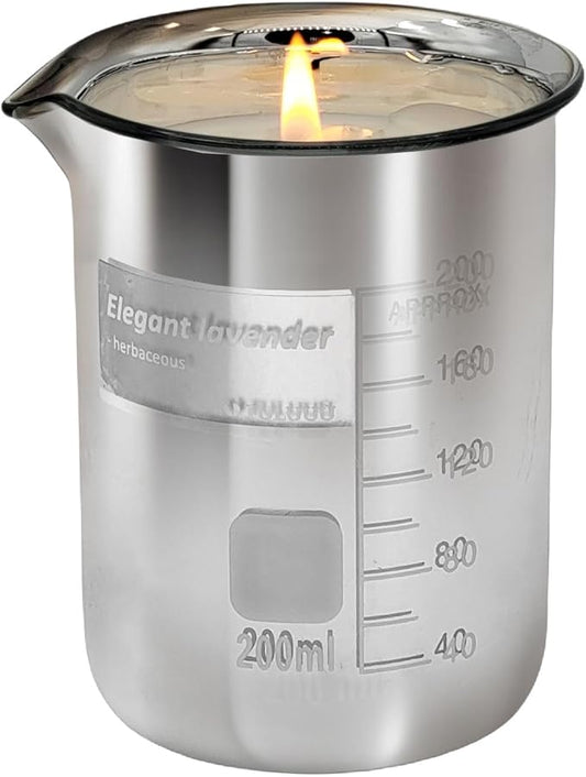 Elegant Lavender Scented Candles for Home - Christmas Gifts for Women Men | Gifts Under 20 Dollars | 40 Hours Long Burning 7oz