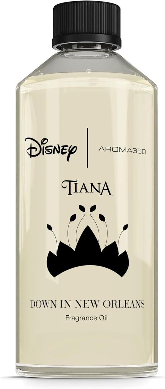 Aroma360 | Disney Down in New Orleans Fragrance Oil Blend | The Princess and The Frog | Princess Tiana | Aromatherapy Scent Diffuser Oil | Coconut Bergamot Valencia Orange 16.9 fl oz 500mL