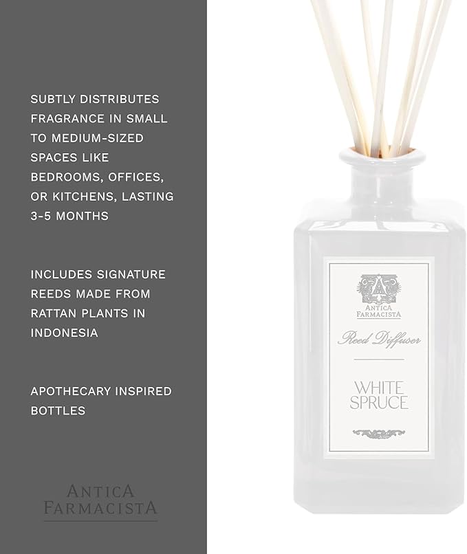 Antica Farmacista Home Ambiance Diffuser,White Spruce,10.8 Fl Oz