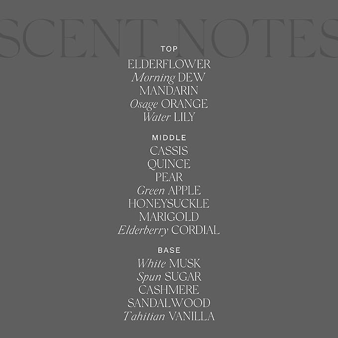 Antica Farmacista Home Ambiance Diffuser,Elderflower,3.4 Fl Oz