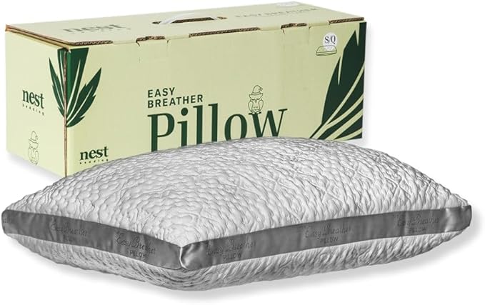 Nest Bedding Easy Breather Memory Foam Pillow Standard/Queen