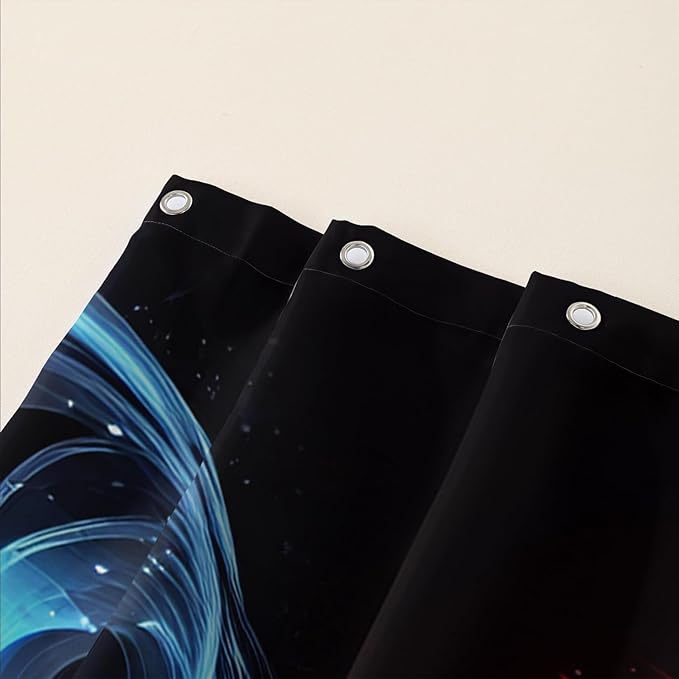 AILONEN Gold Rose Flower Shower Curtain for Kids Girls Teens,Butterfly Rose Flower Bath Curtain for Bathroom Decor,Romantic Polyester Waterproof with 12 Plastic Hooks 72" W*96" H